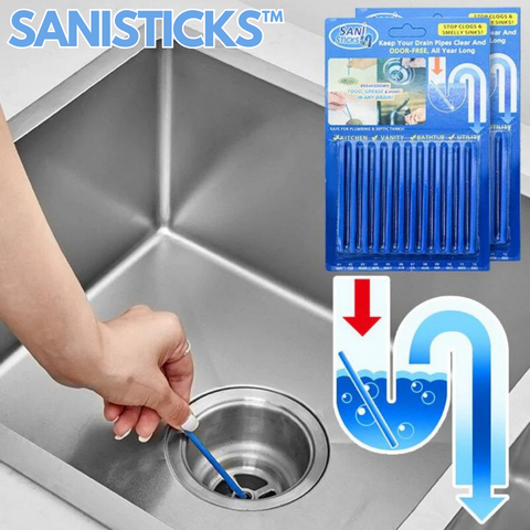 SANISTICKS™ | Abflussreiniger-Stick (12+12 GRATIS)