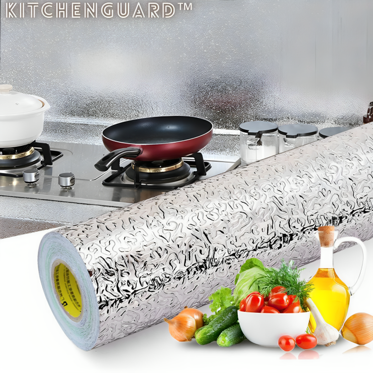 KitchenGuard™ - Ölbeständige Aluminiumfolie Aufkleber (2+2 GRATIS)