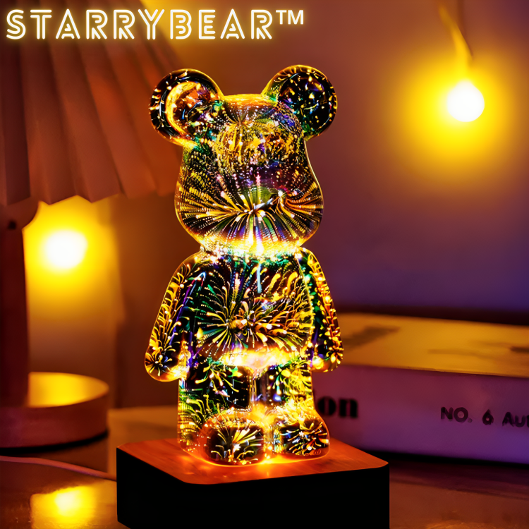 StarryBear™ - 3D Feuerwerk Bär Nachtlicht