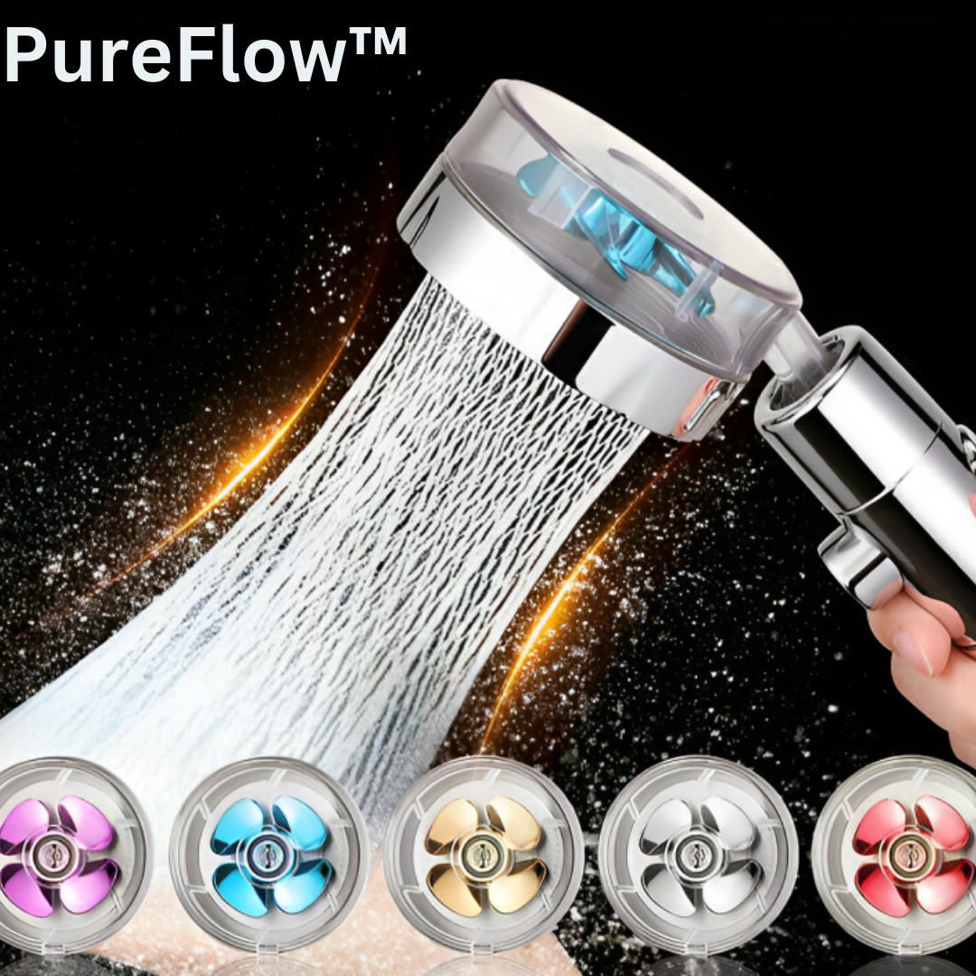 PureFlow™ - Hochdruck-Drehdusche (1+1 GRATIS)