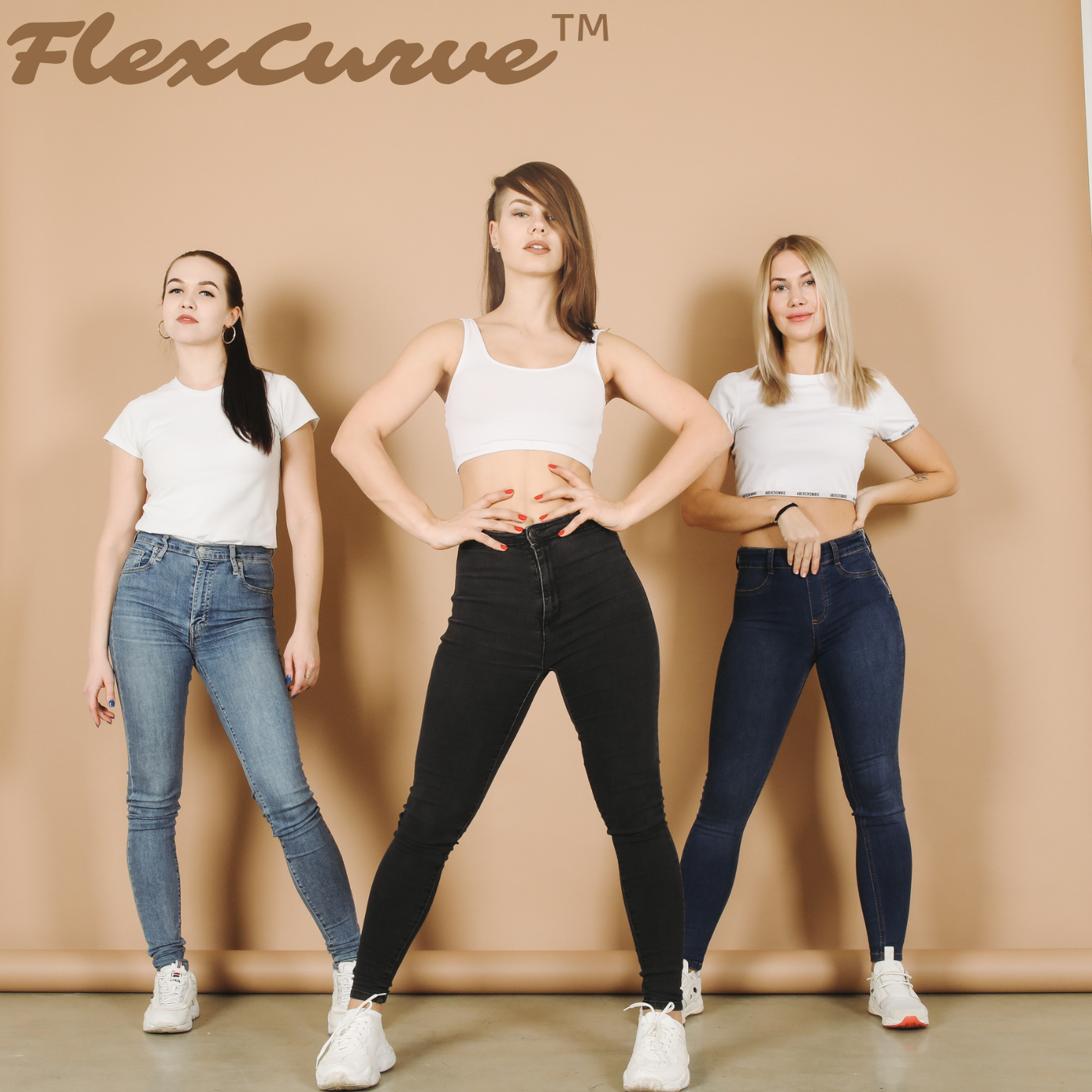 FlexCurve™ - Frauen Hochtaillierte Röhrenjeans