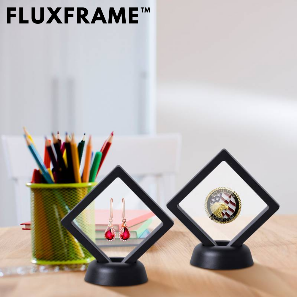 FluxFrame™ - Schwimmende 3D-Bilderrahmenbox (5+5 GRATIS)