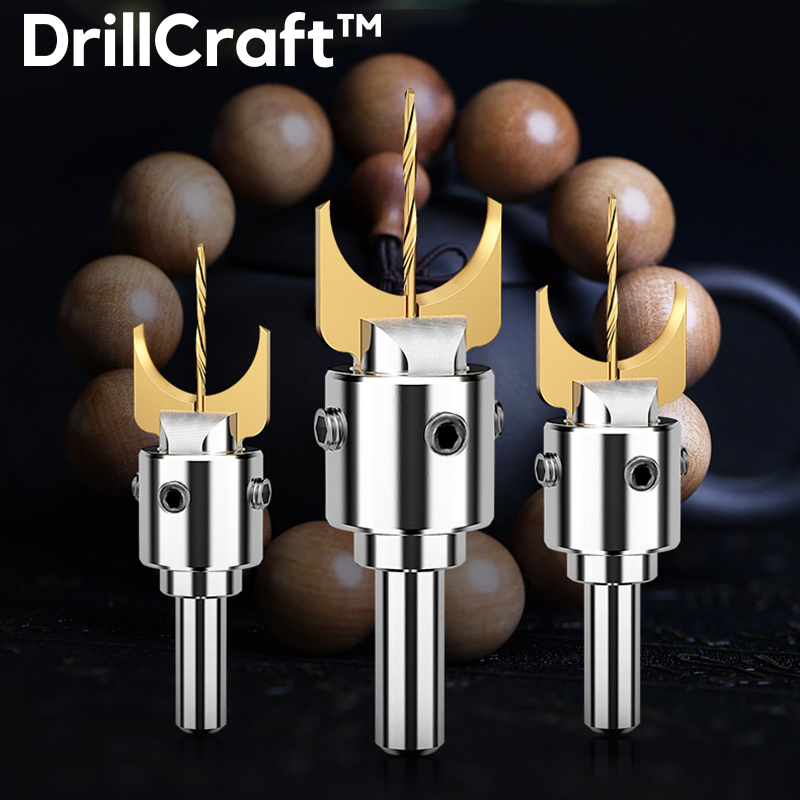 DrillCraft™ - Holzperlen Bohrer (Satz von 16 Stück)