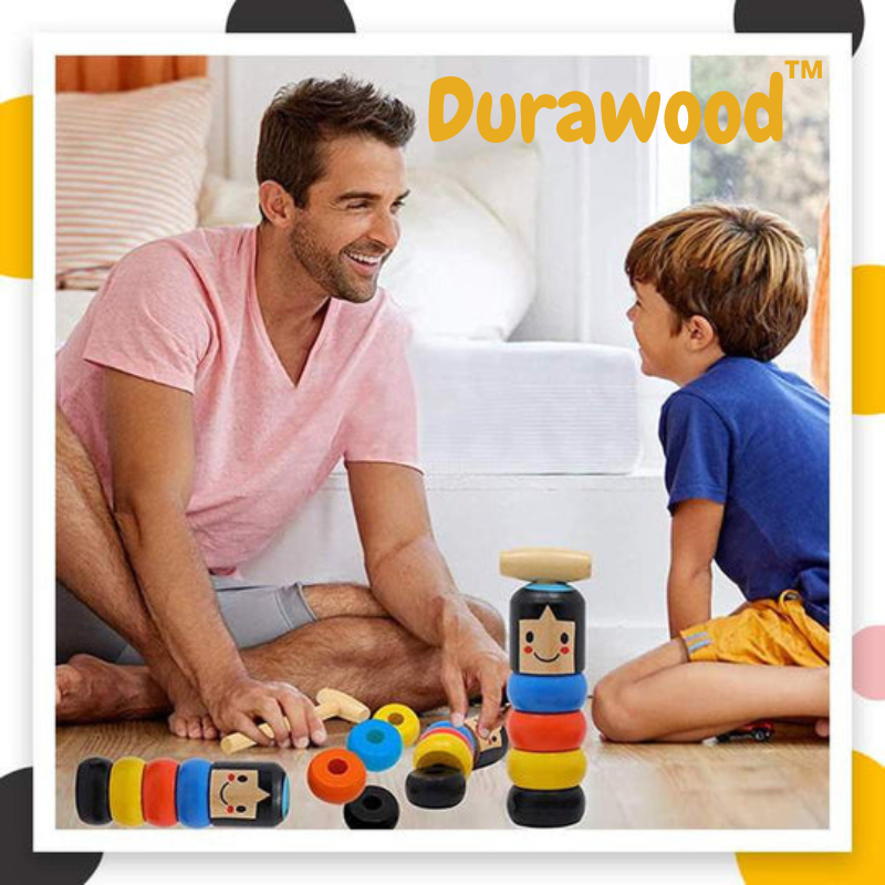 Durawood™ - Unzerbrechliches Daruma Holzspielzeug (1+1 GRATIS)