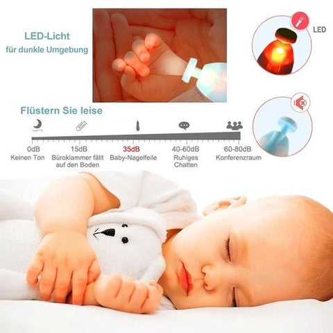 TinyTrim™ - Elektrischer Nageltrimmer für Babys