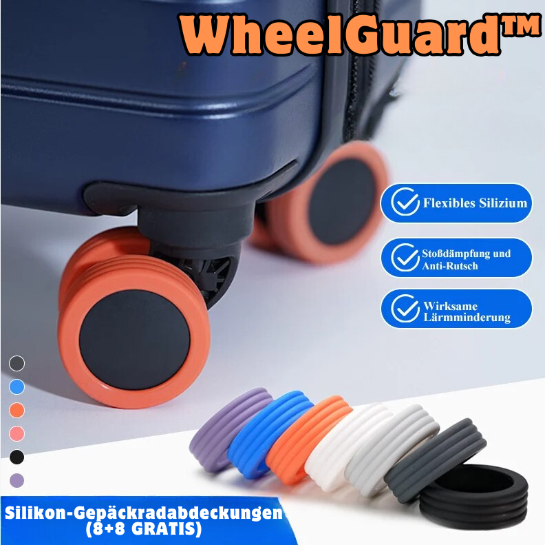 WheelGuard™ | Silikon-Gepäckradabdeckungen (8+8 GRATIS)