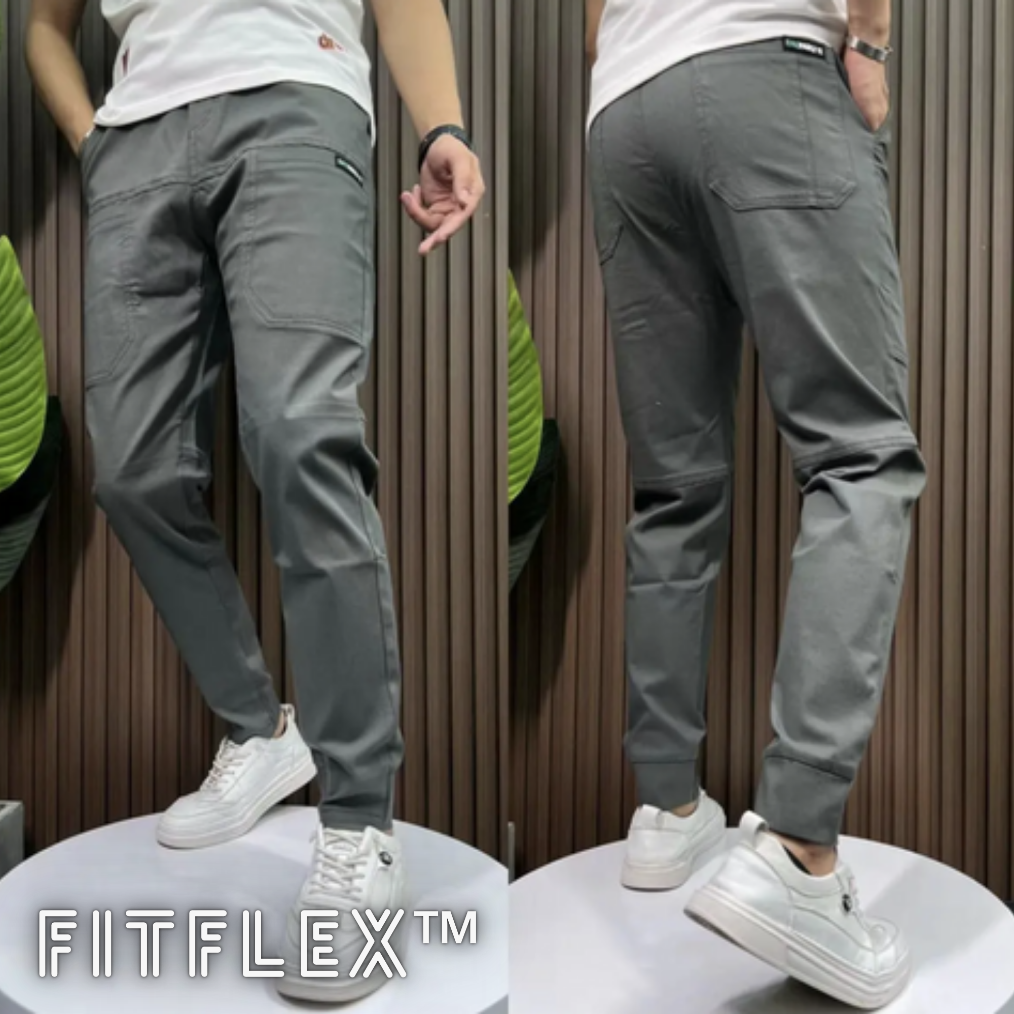 FitFlex™️ I Elastische Skinny-Cargo-Hose