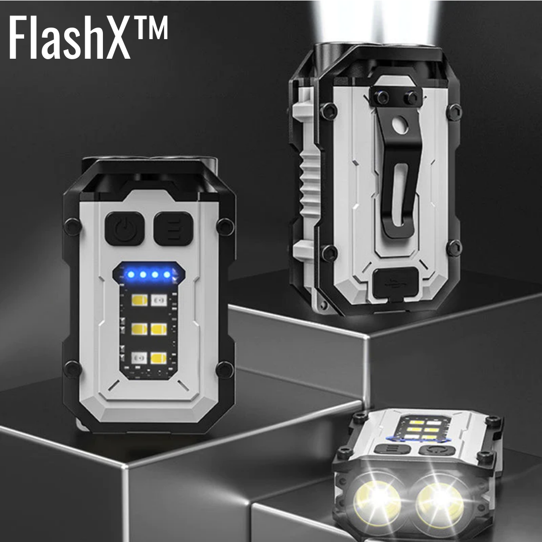 FlashX™ Leistungsstarke Mini-Taschenlampe