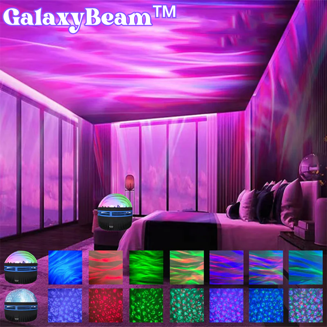 GalaxyBeam™ LED Star Projektor Nachtlicht
