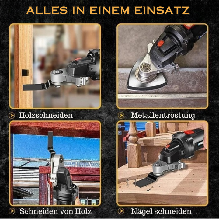 GrindMate™ - Winkelschleifer Universal Kopf Adapter