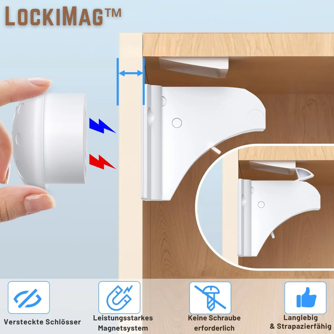 LockiMag™ - Schrank verstecktes Schloss
