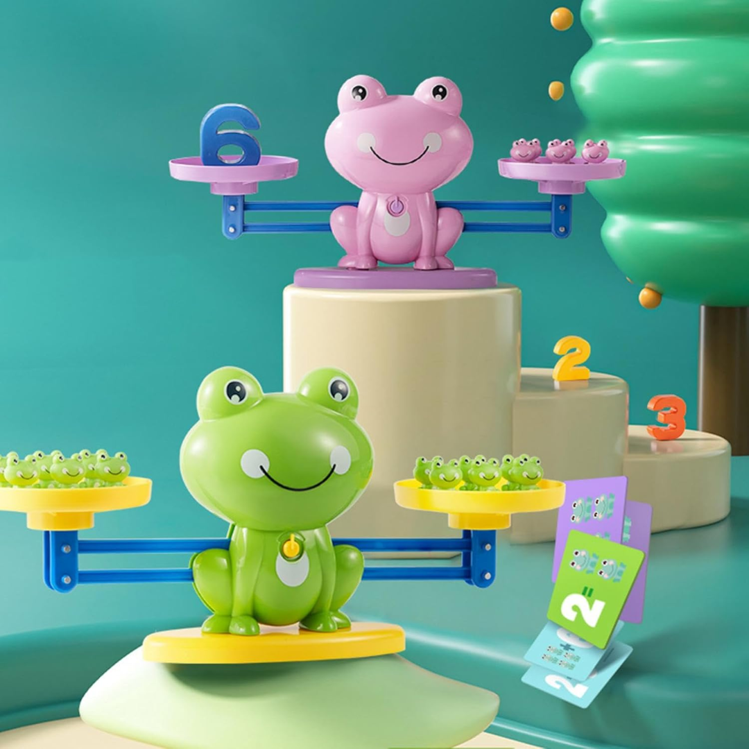 LeapLearn™ - Frosch Balance Zählspiel