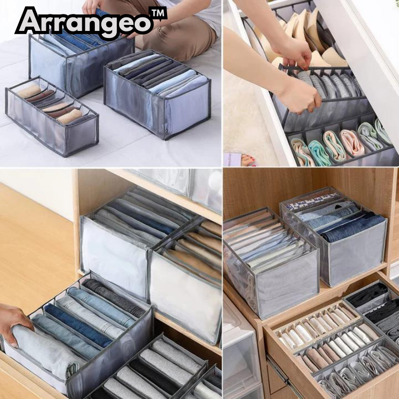 Arrangeo™ - Kleiderorganisator Set (3 Stück)