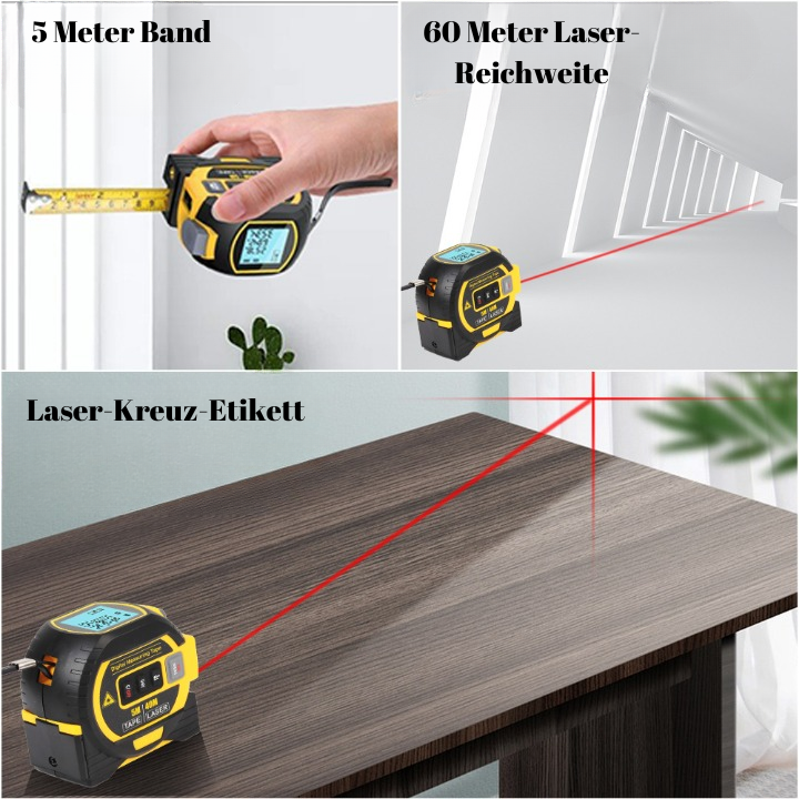 MasterTape™ - Digitales Lasermessband