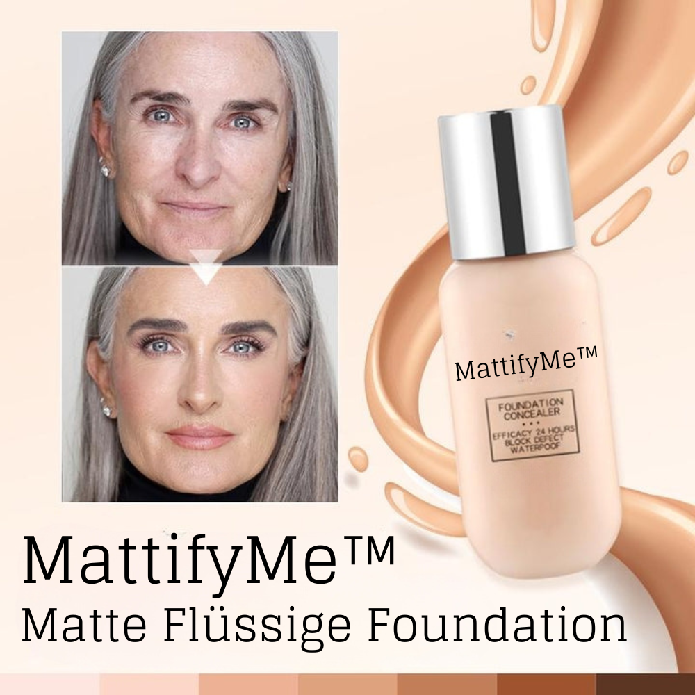 MattifyMe™ - Matte Flüssige Foundation (1+1 GRATIS)