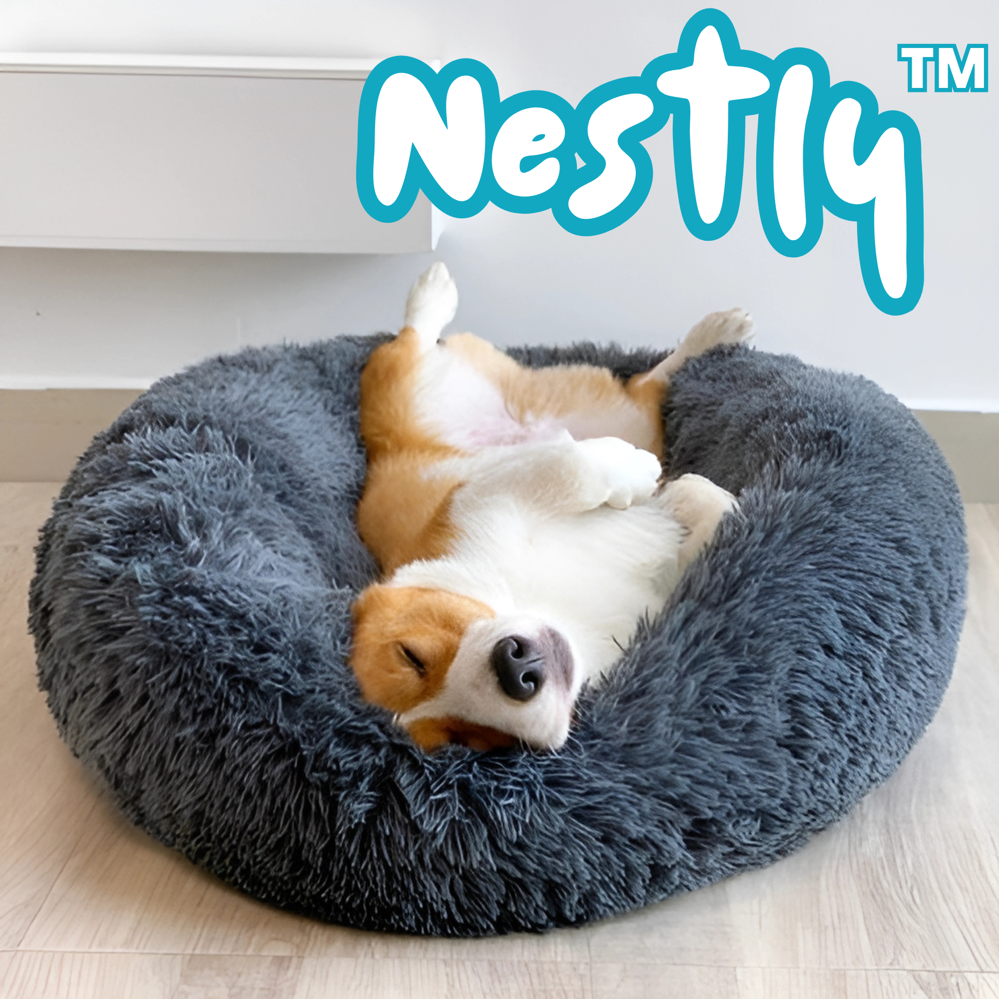 Nestly™ - Superweiches Haustierbett