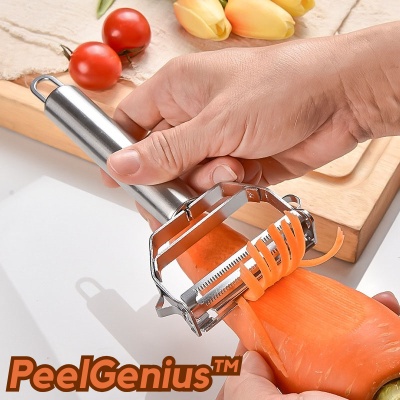 PeelGenius™ - Multifunktionaler Schäler (1+1 GRATIS)