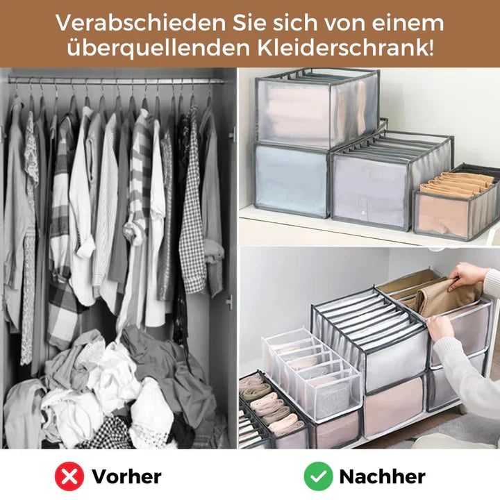 Arrangeo™ - Kleiderorganisator Set (3 Stück)