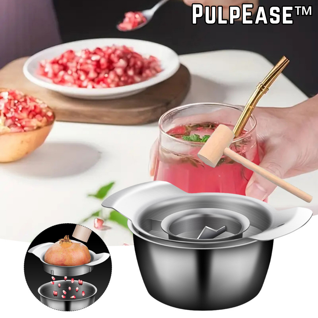 PulpEase™ Granatapfelschäler und Fruchtfleischseparator