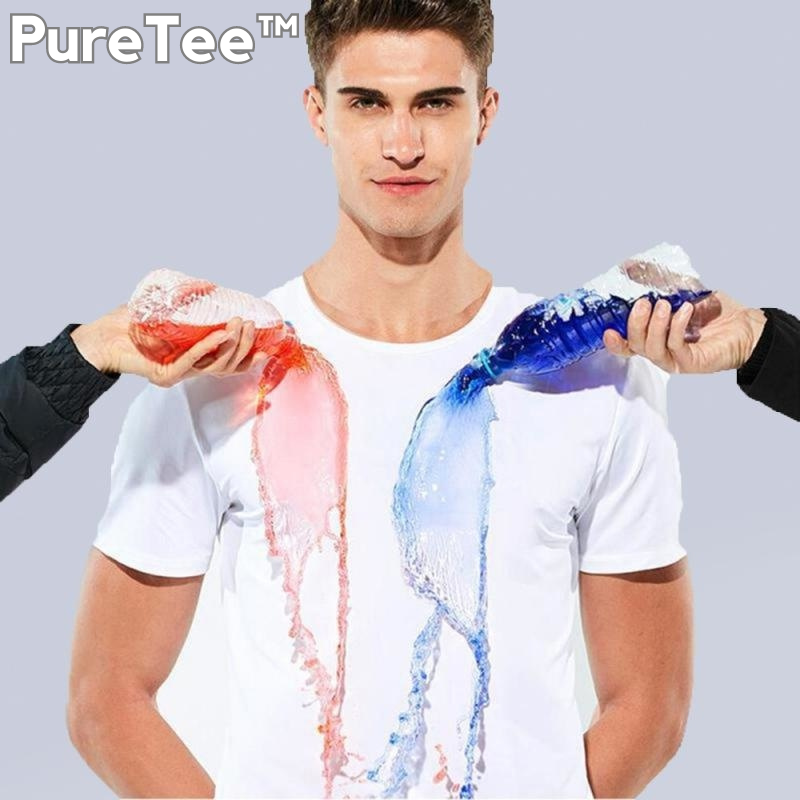 PureTee™ - Unisex Anti-Flecken T-Shirt (1+1 GRATIS)