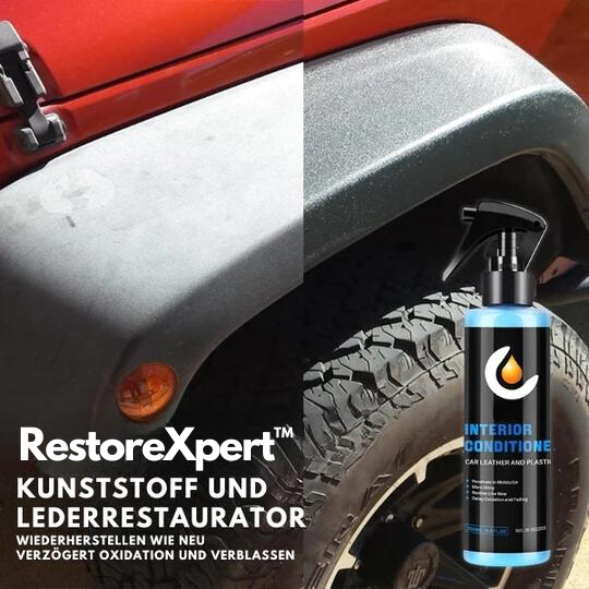 RestoreXpert™ | Kunststoff und Lederrestaurator