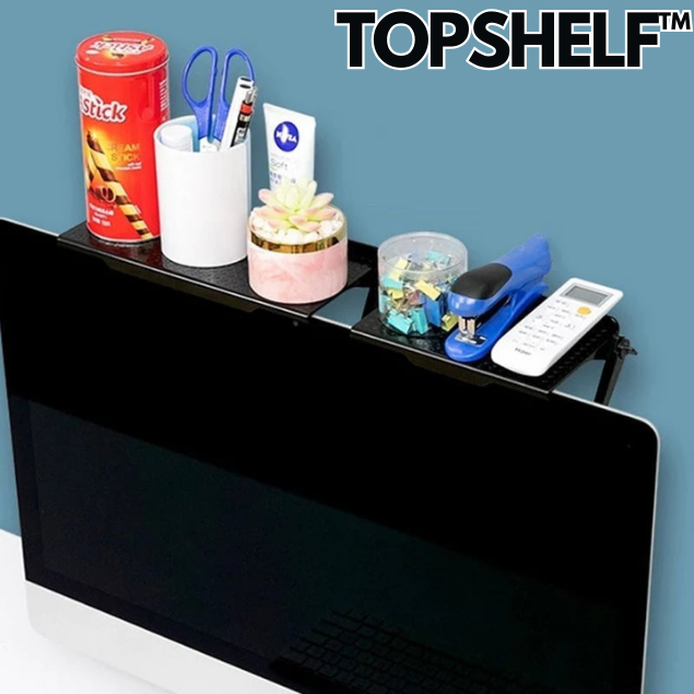 TopShelf™ | TV-Top-Organizer-Regal (2+2 GRATIS)