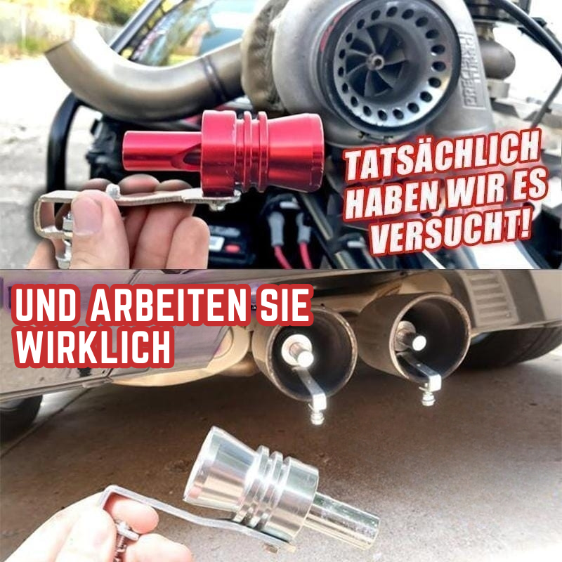 TurboRoar™ - Universal Auto Turbo Auspuffpfeifer (1+1 GRATIS)