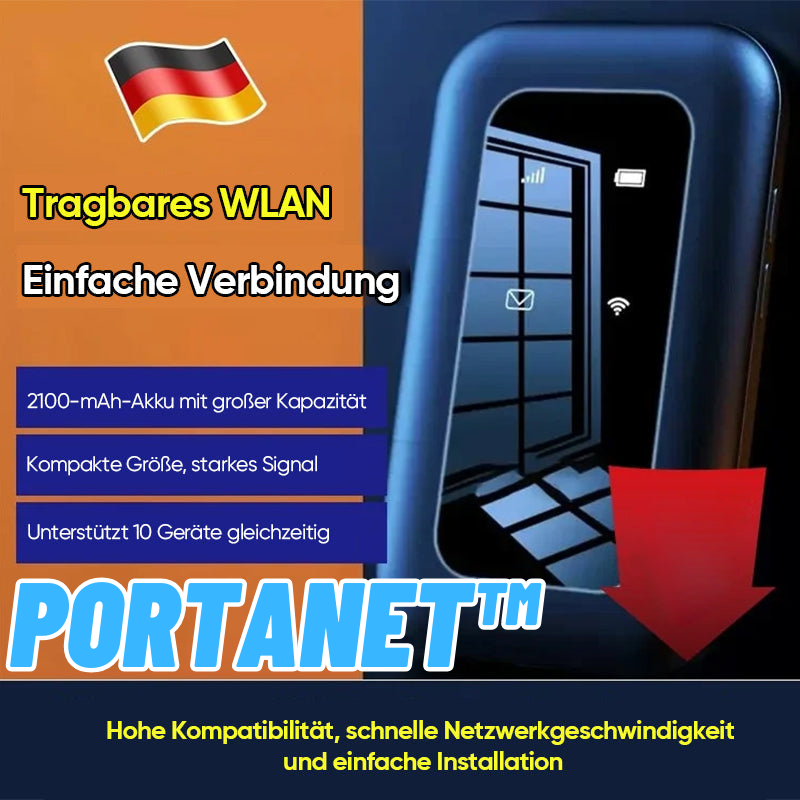 PortaNet™ | Drahtloses tragbares WLAN