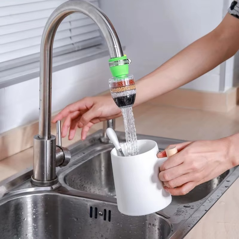 AquaPure™ – 6-Schichten-Wasserhahnfilter (1+1 GRATIS)