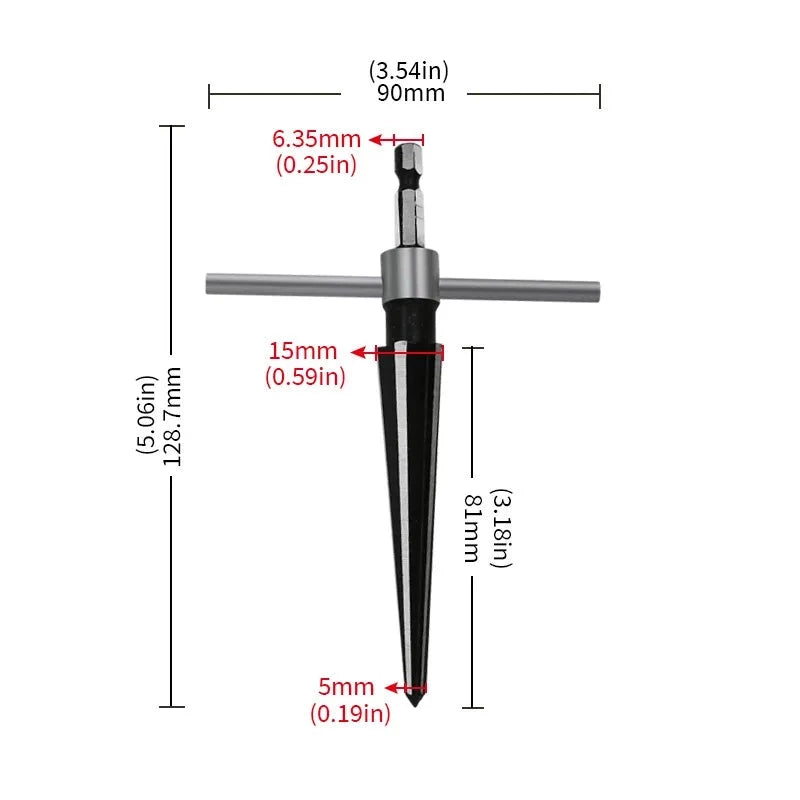 TaperMate™ | T-Griff Konusreibahle (1+1 GRATIS)