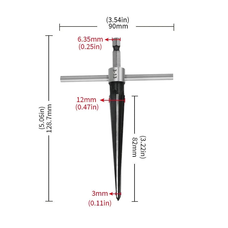 TaperMate™ | T-Griff Konusreibahle (1+1 GRATIS)