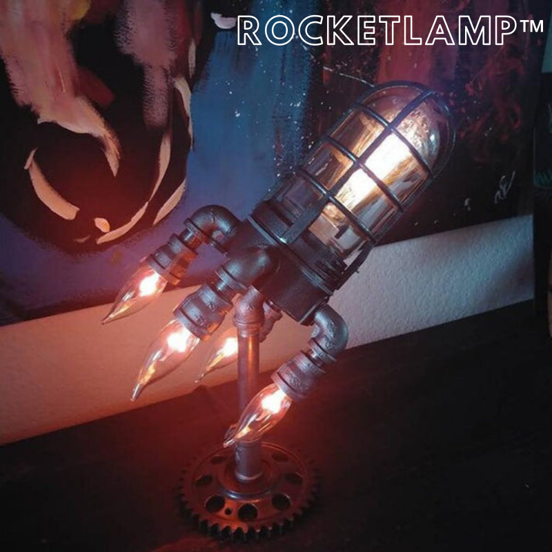 RocketLamp™ | Dampfpunk-Raketenlampe