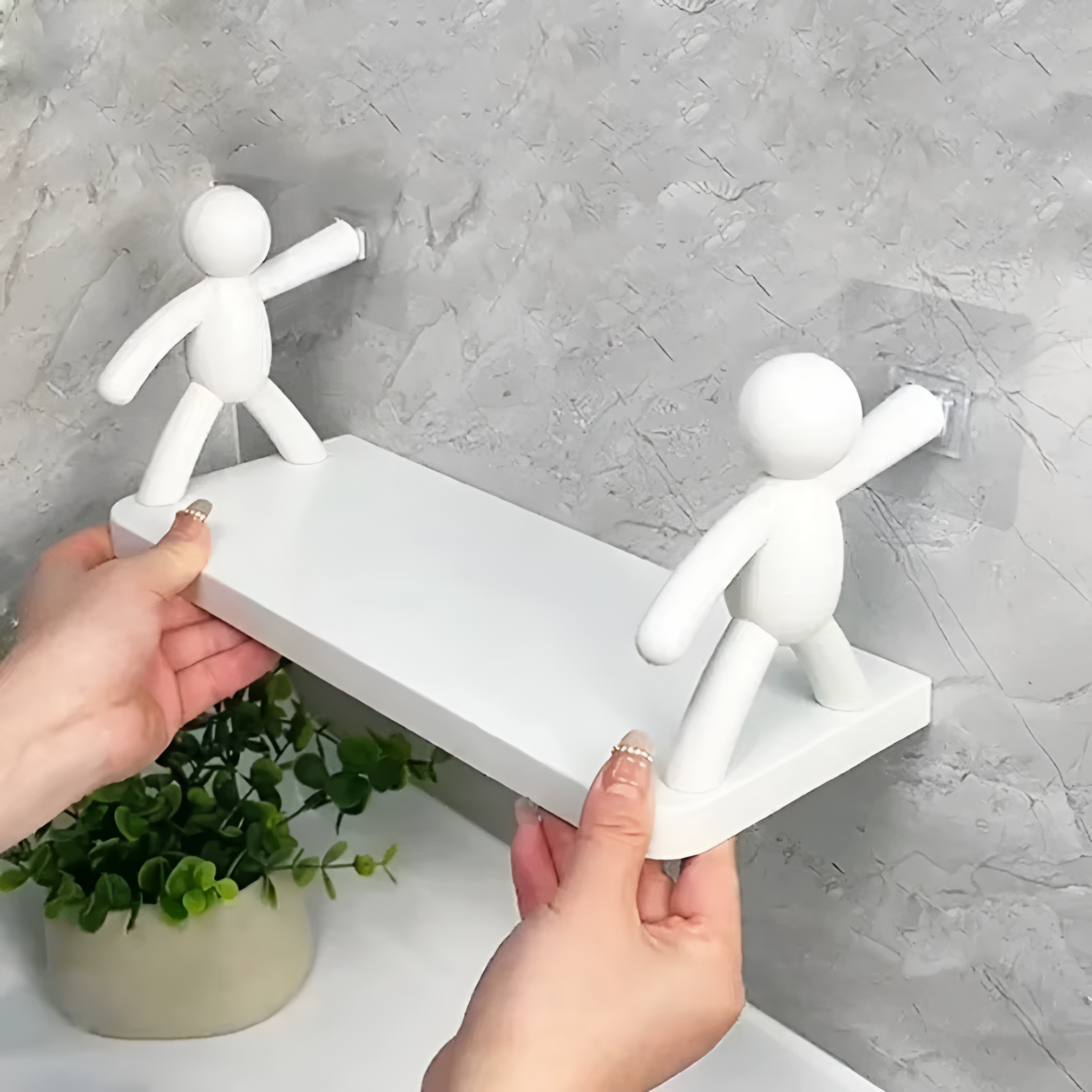 StickMate™ – Kreatives Selbstklebendes Wandregal (1+1 GRATIS)