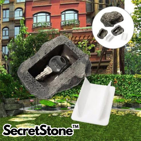 SecretStone™ | Geheime Schlüsselspeicherung (1+1 GRATIS)