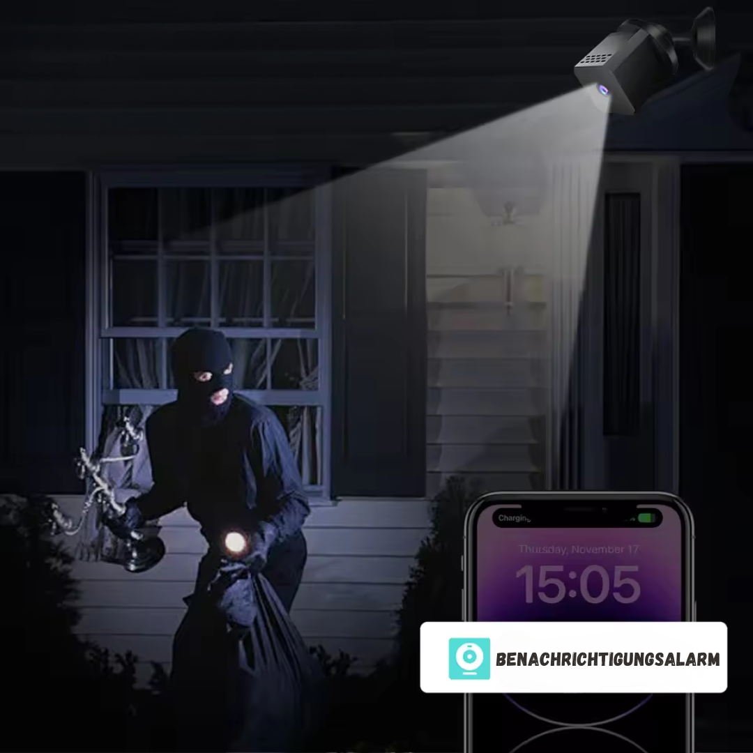 SecureSight™ - Tragbare HD-Überwachungskamera
