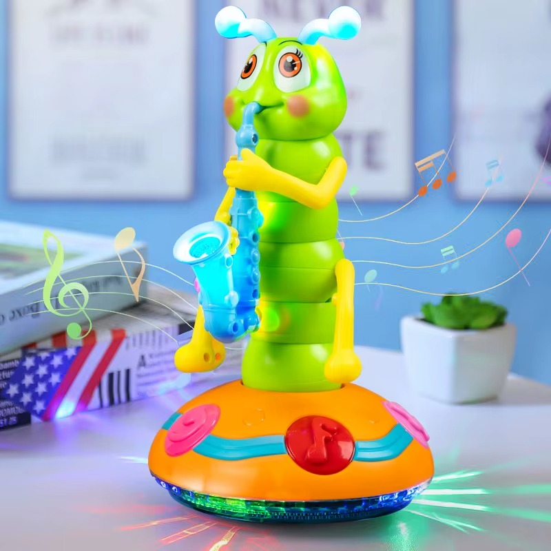 SaxyBug™ – Saxophon-Raupen-Spielzeug