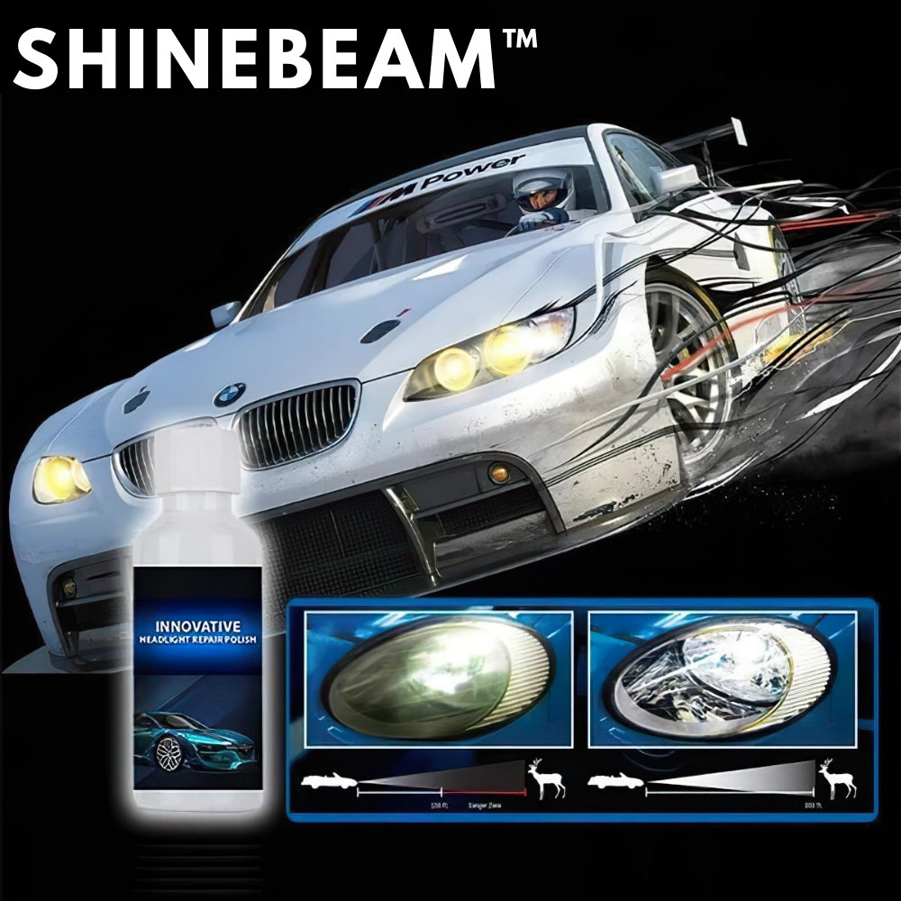 ShineBeam™ - Autoscheinwerfer-Restaurator (1+1 GRATIS)