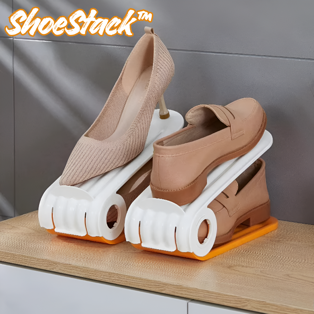 ShoeStack™ – Verstellbares Schuhregal (5 Stück)