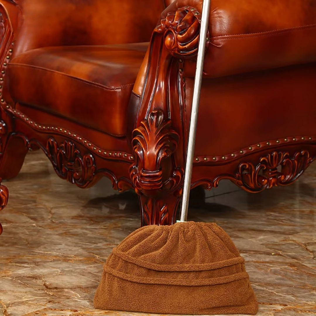 EasySweep™ – Korallenfleece Besenbezug (5 Stück)
