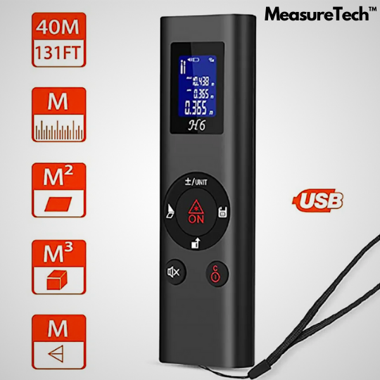 MeasureTech™ | Digital Entfernung Mess Werkzeug Konverter