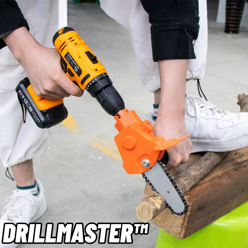 DrillMaster™ - Universal Kettensägen Bohraufsatz