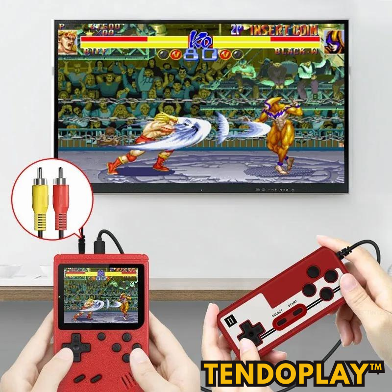 TendoPlay™ | Mini-Retro-Spielkonsole