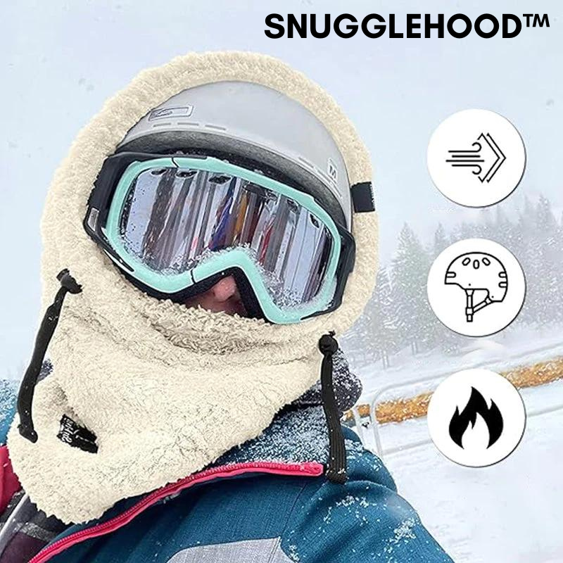SnuggleHood™ | Warme Plüschkapuze