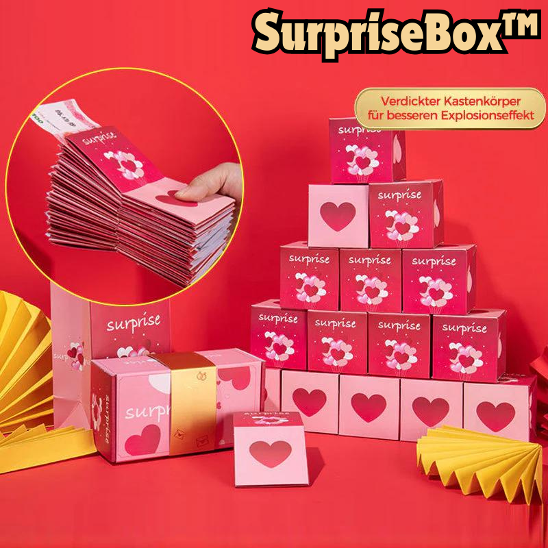 SurpriseBox™ | Geld-Explosion-Geschenkbox (1+1 GRATIS)