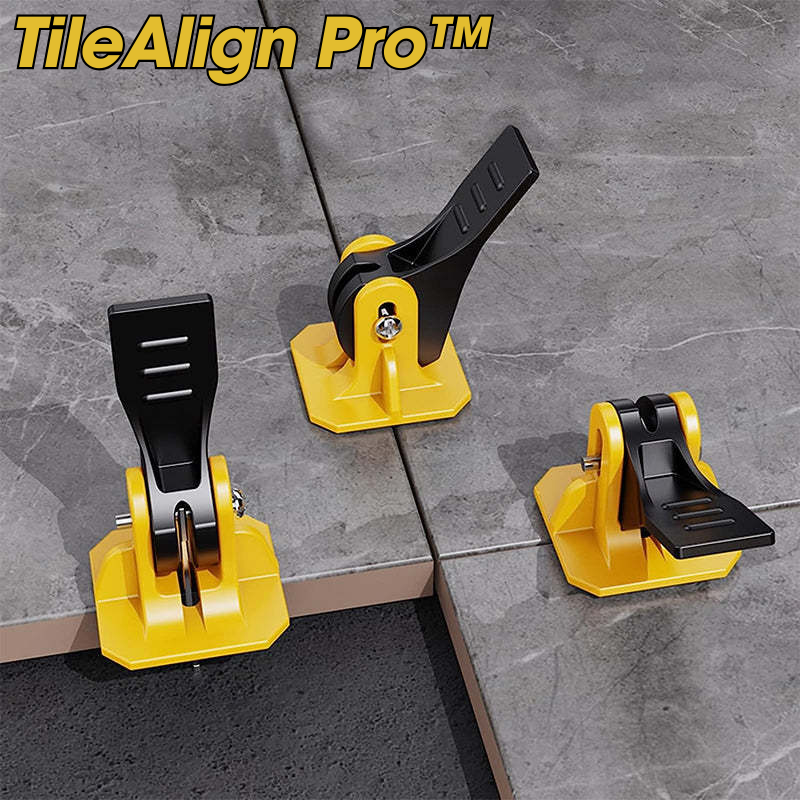 TileAlign Pro™ - Fliesen-Nivelliersystem (25+25 GRATIS)