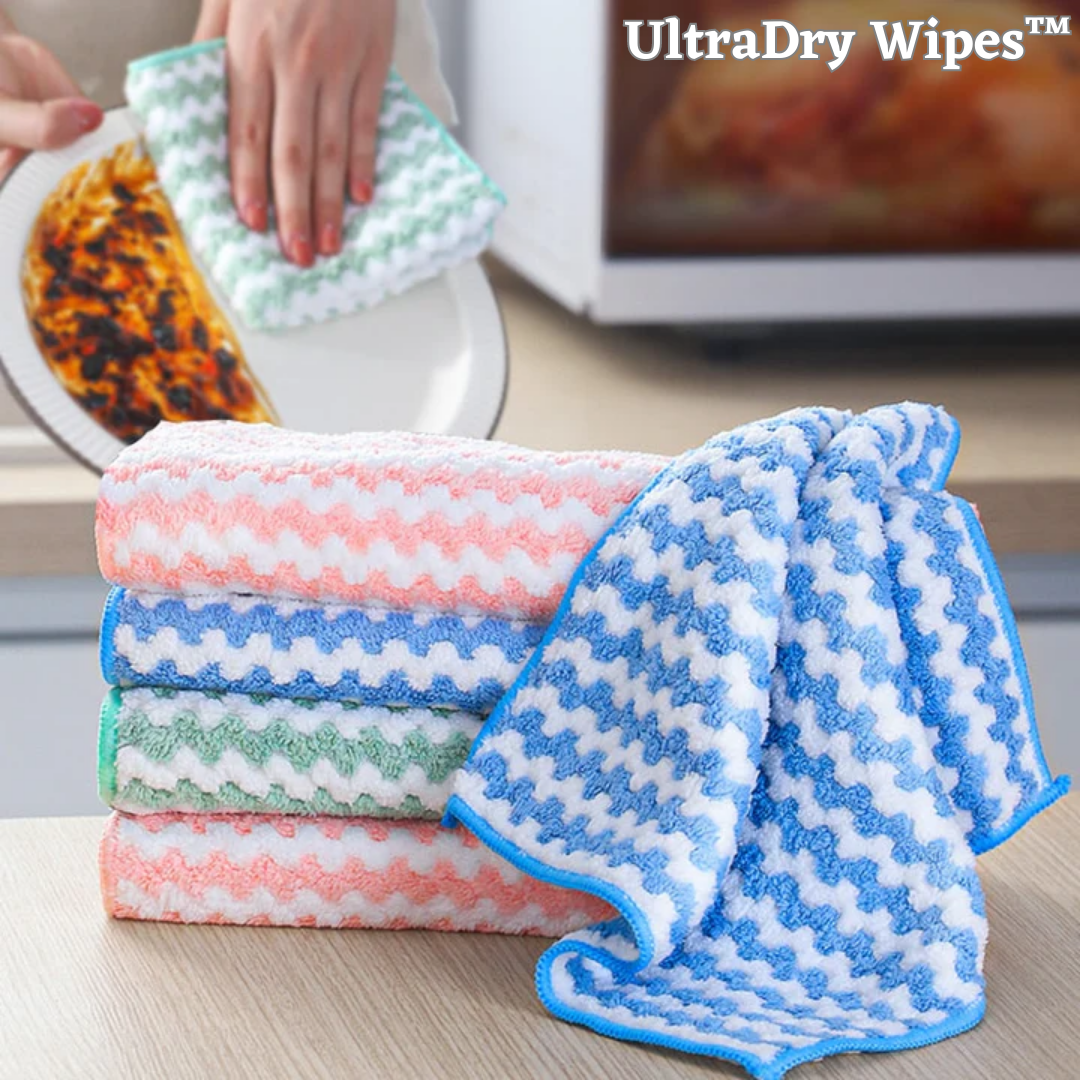 UltraDry Wipes™ Superabsorbierende Tücher (5+5 GRATIS)