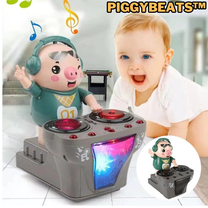 PiggyBeats™ | DJ schwingendes Schweinchenspielzeug