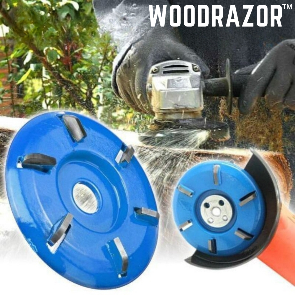WoodRazor™ - 6 Zähne Holzschnitzscheibe