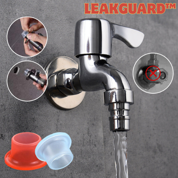 LeakGuard™ | Wasserhahn leckfeste Dichtung (50+50 GRATIS)