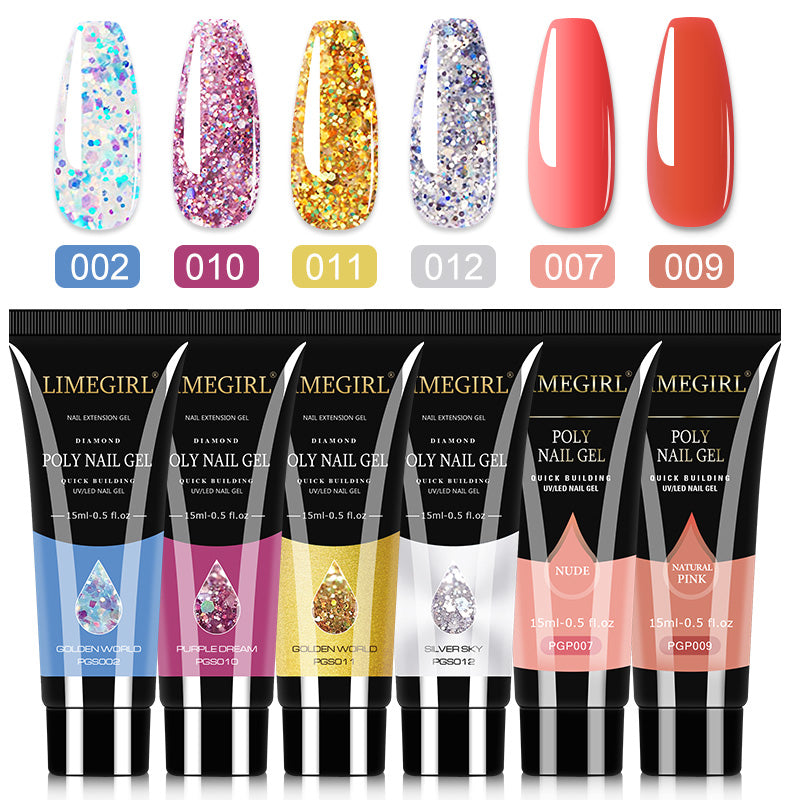 LimeGirl® - Poly-Nagelgel-Set